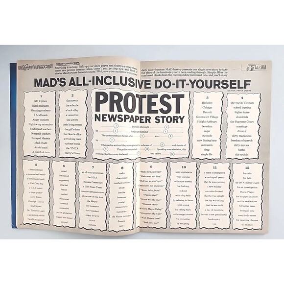 1969 MAD Magazine July No. 128 I will never read MAD in class again. M664 - Picture 6 of 9